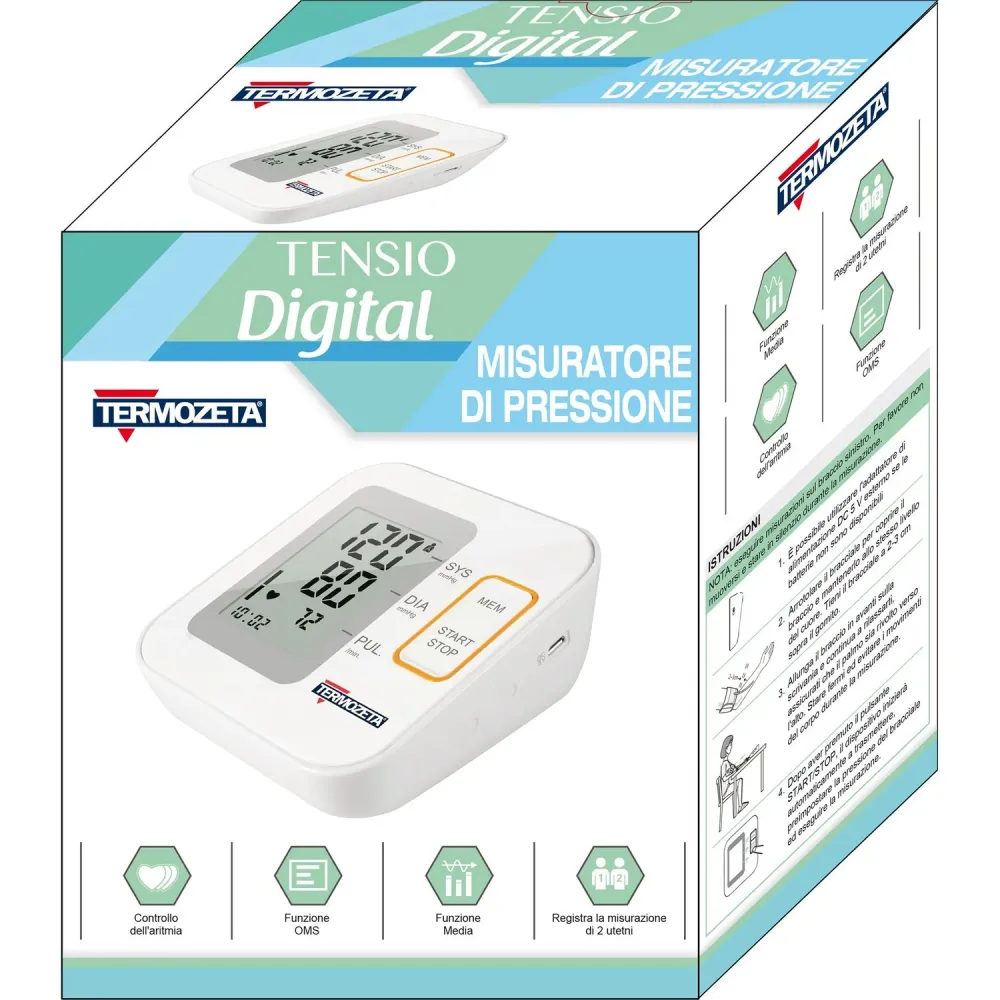 TERMOZETA - Misuratore di Pressione Tensio Digital