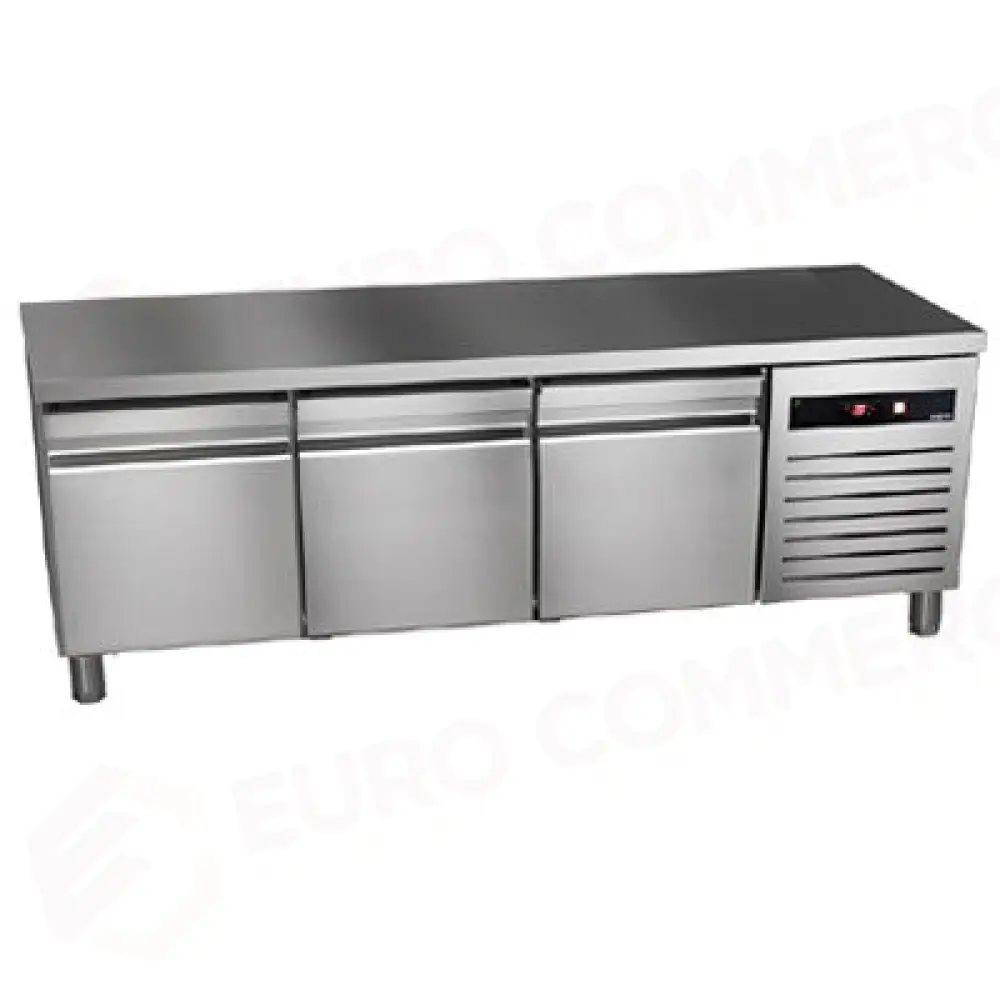 TGPB 180 HC-TAVOLO REFRIGERATO POSITIVO GN BASSI ALTEZZA 584 MM CASSETTI - ASPES PROFESSIONAL