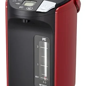 TIGER Kettle Elettrico 3.0L Vaporless VE PIP-A300-R Rosso
