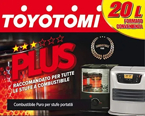 Toyotomi Plus 20 Litri, Combustibile Universale di alta qualità 20 litri