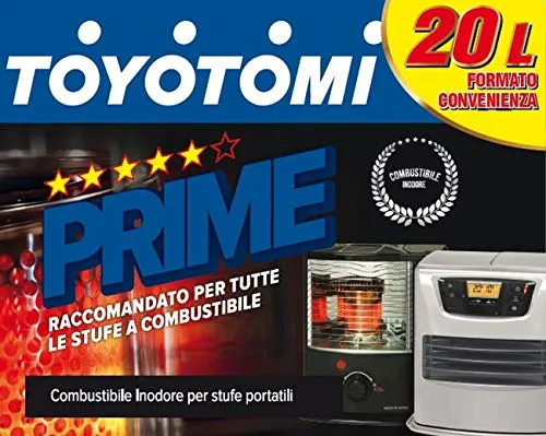 Toyotomi Prime 20 Litri, Combustibile Universale di alta qualità 20 litri