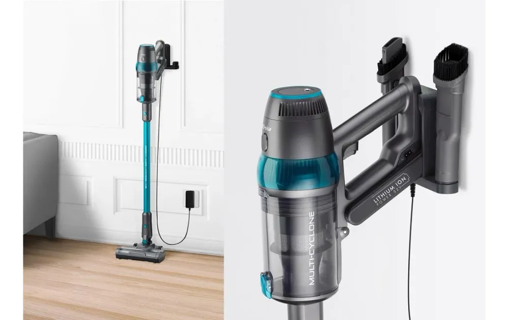 Trisa Aspirapolvere cordless Quick Clean Professional T9621, 2--1 – 80 min, 600 W, 0,30 l