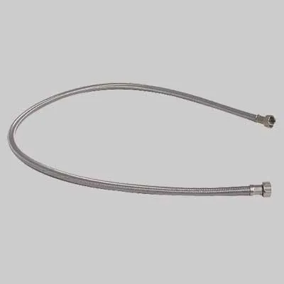 Tubo Carico Lavatrice Acciaio Cm 200 Con Curva Made Italy