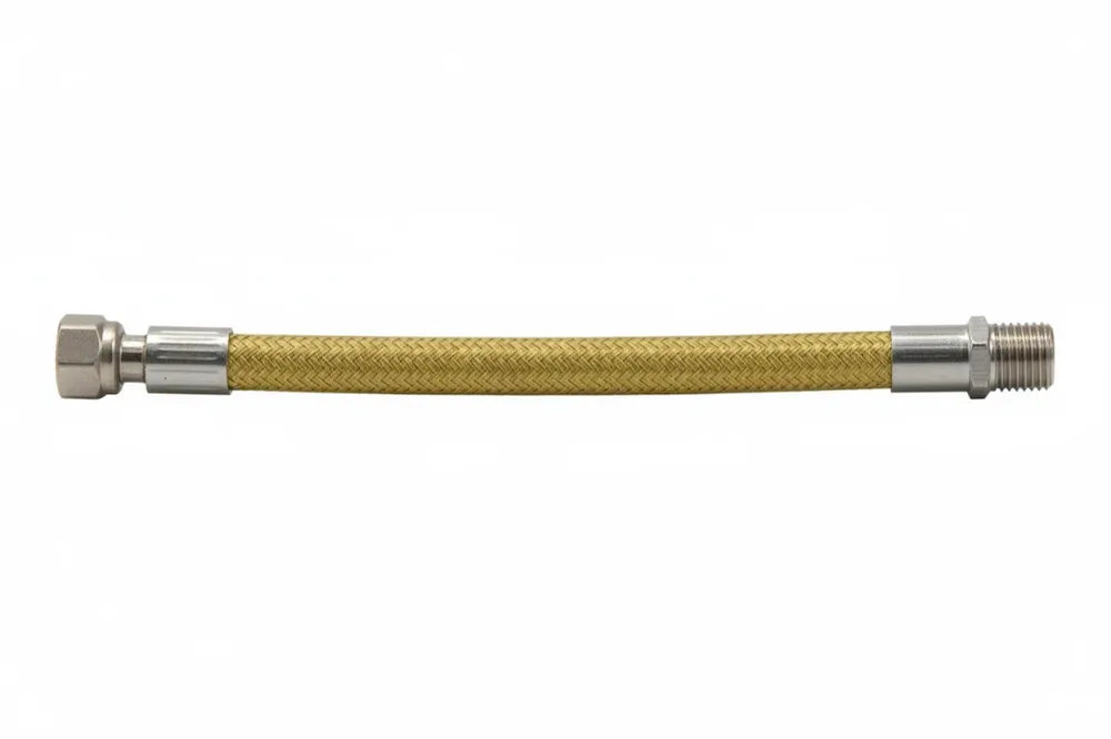 Tubo Flessibile P/Gas 200 Cm Mf 1/2 Uni14800- 1,0 Pz