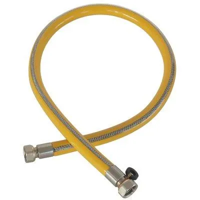Tubo Gas Flessibile Ff Inox/Pvc 1/2Ff Cm 100