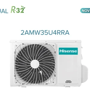Unità Esterna Hisense Motore Multisplit 2AMW35U4RRA Dual Split R-32 Classe ++/+