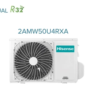 Unità Esterna Hisense Motore Multisplit 2AMW50U4RXA Dual Split R-32 Classe ++/+