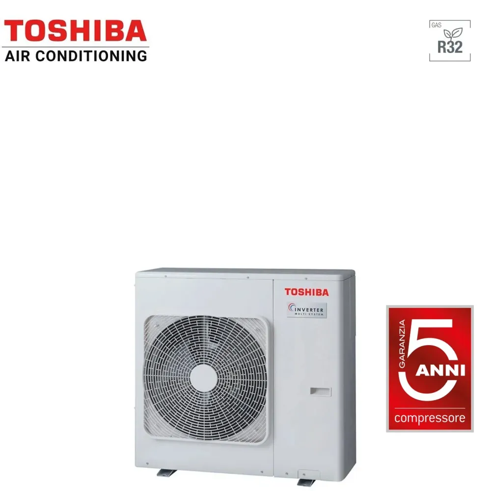 Unità Esterna Multisplit Toshiba RAS-4M27G3AVG Quadri Split R-32