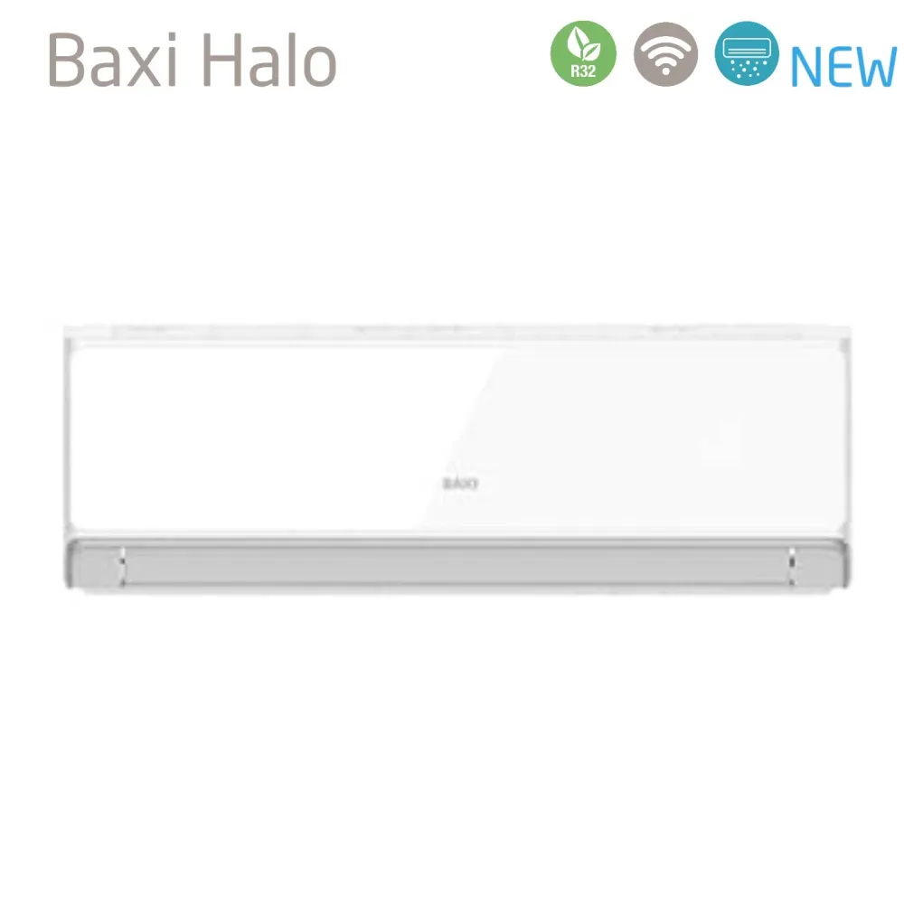 Unità Interna Parete Baxi serie HALO BIANCO 12000 Btu HSGNW35 R-32 Wi-Fi Integrato