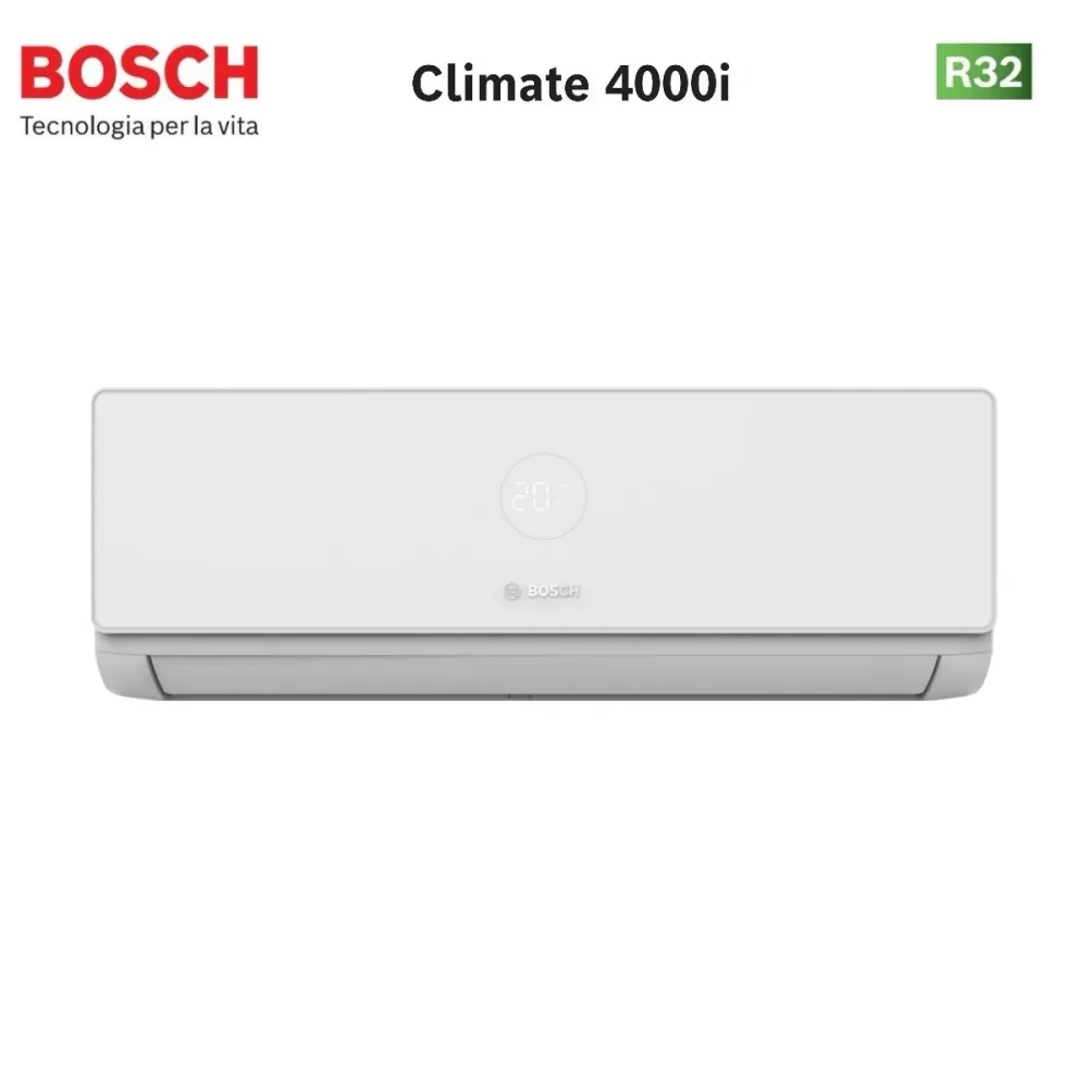 Unità Interna Parete Bosch CLIMATE 4000i 9000 Btu CLIMATE 4000i 26WE R-32 Wi-Fi Optional