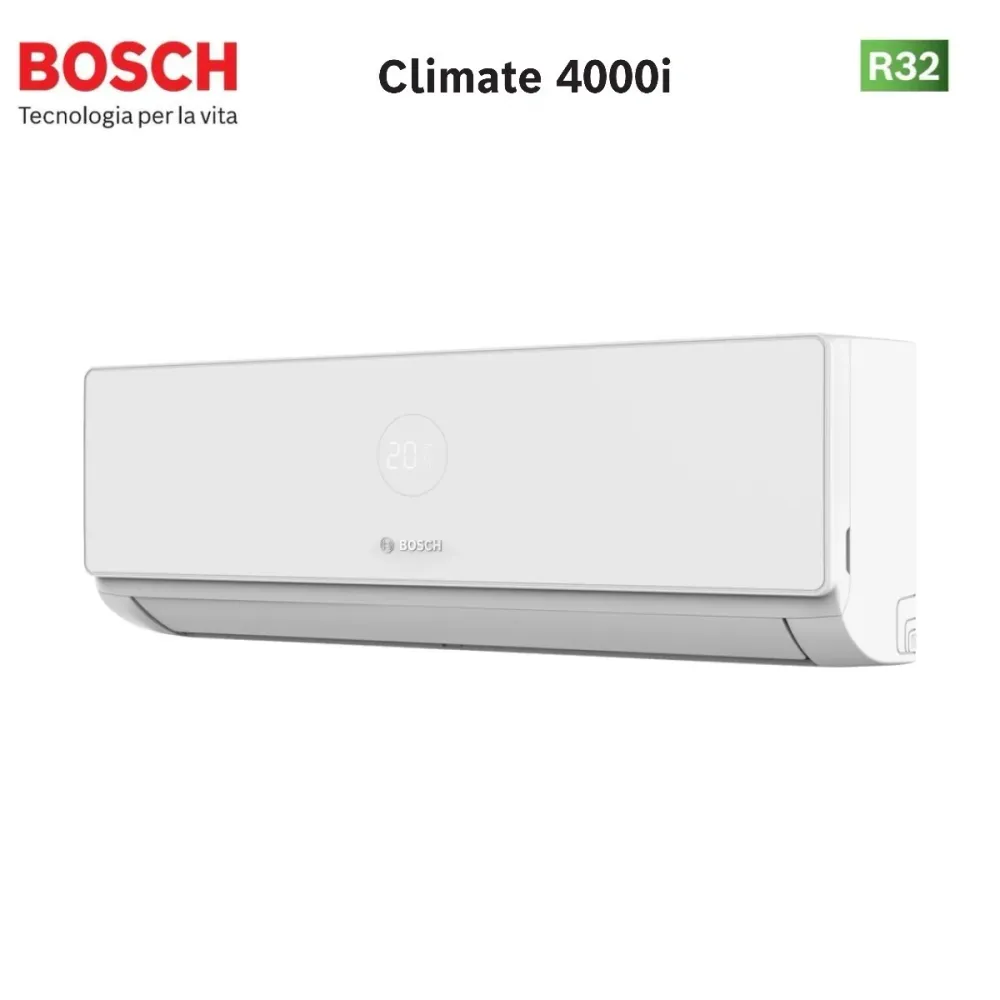 Unità Interna Parete Bosch CLIMATE 4000i 9000 Btu CLIMATE 4000i 26WE R-32 Wi-Fi Optional