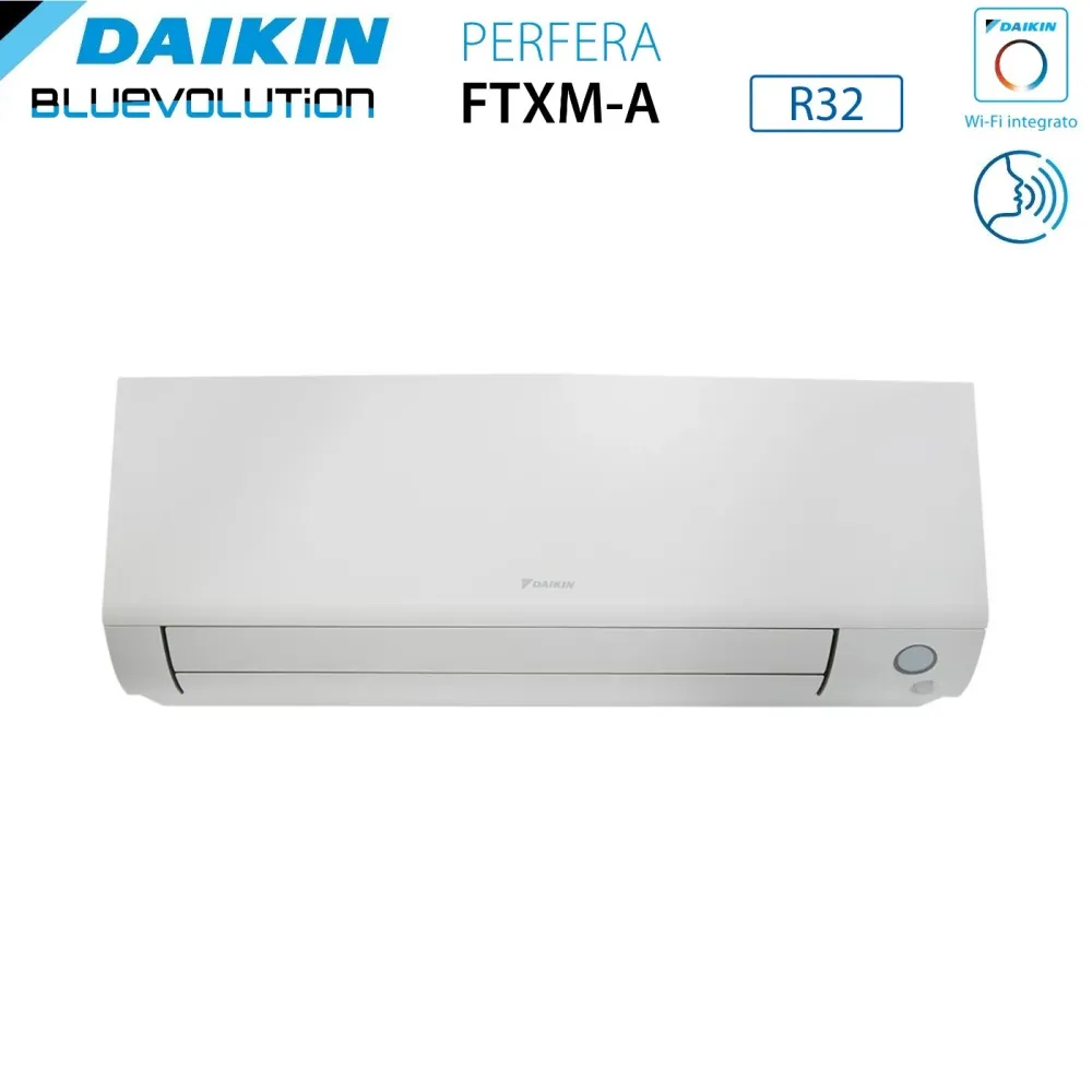 Unità Interna Parete Daikin Bluevolution Inverter serie PERFERA ALL SEASON 15000 Btu FTXM42A R-32 Wi-Fi Integrato