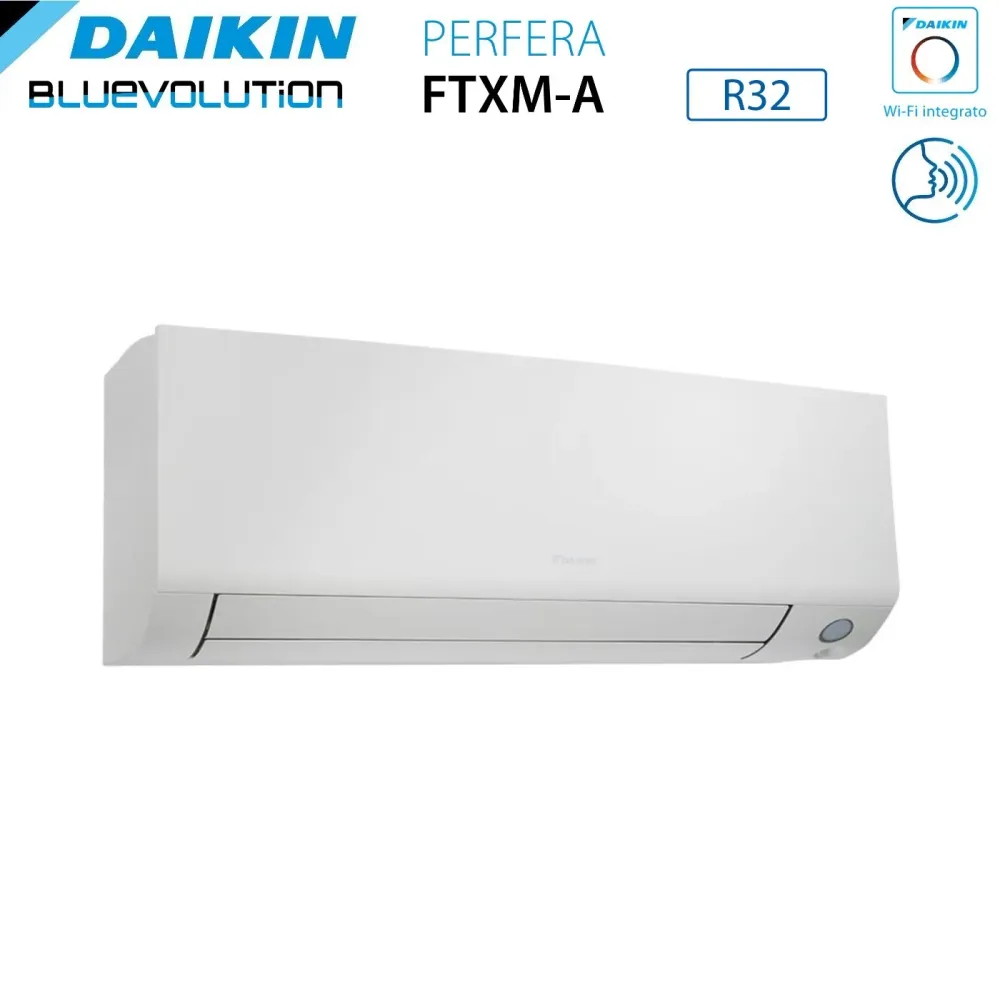 Unità Interna Parete Daikin PERFERA ALL SEASON 21000 Btu FTXM60A R-32 Wi-Fi Integrato