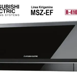 Unità Interna Parete Mitsubishi Electric Inverter Serie Kirigamine Zen 18000 BTU MSZ-EF50VEB Colore Black - Nero