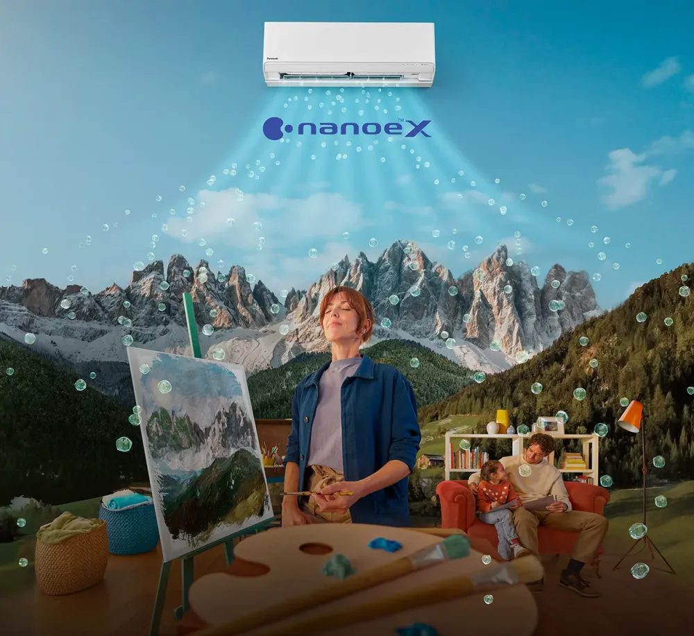 Unità Interna Parete Panasonic TZ 7000 Btu CS-TZ20ZKEW R-32 Wi-Fi Integrato