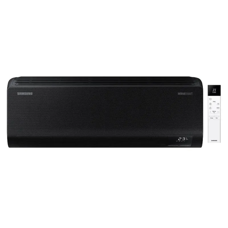 Unità Interna Parete Samsung serie WINDFREE BLACK 12000 Btu AR70F12C1ABNEU R-32 Wi-Fi Integrato