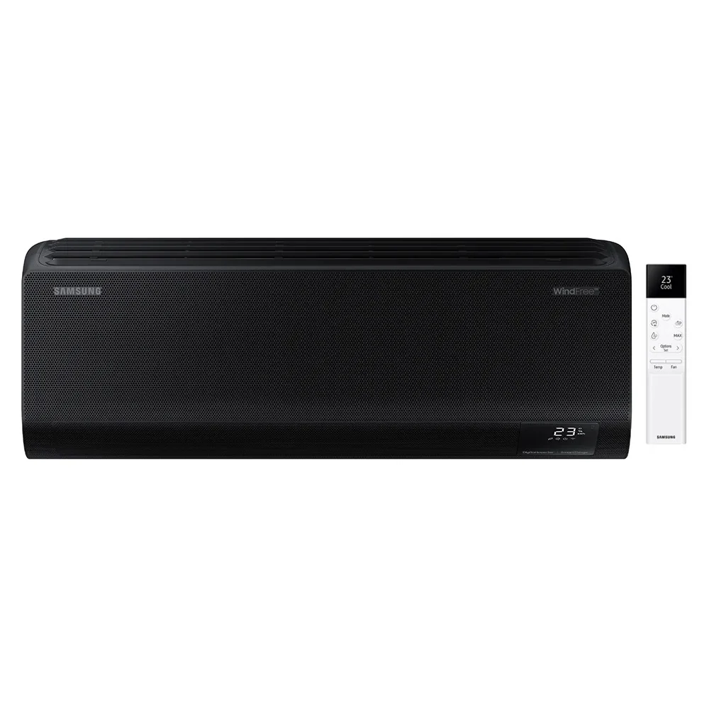 Unità Interna Parete Samsung WindFree Black 9000 Btu AR70F09C1ABNEU R-32 Wi-Fi integrato