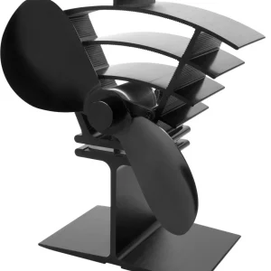 Valiant Ventola per stufa con alimentazione calore FAN, FIR362 Satin Black