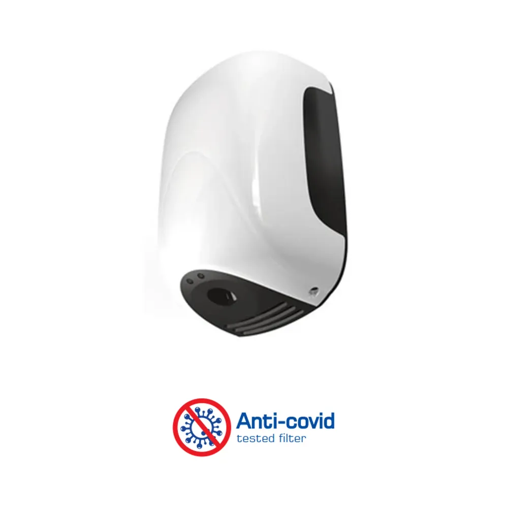 Vama Asciugamani Elettrico Smart MiniJet 900W ABS - Bianco