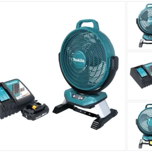 Ventilatore batteria Makita DCF 301 RA1 18 V 33 cm + 1x batteria 2,0 Ah + caricabatterie