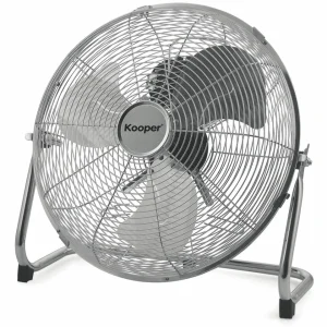 Ventilatore da Pavimento 35cm Inclinabile 3 Velocità 70W Kooper Eolo