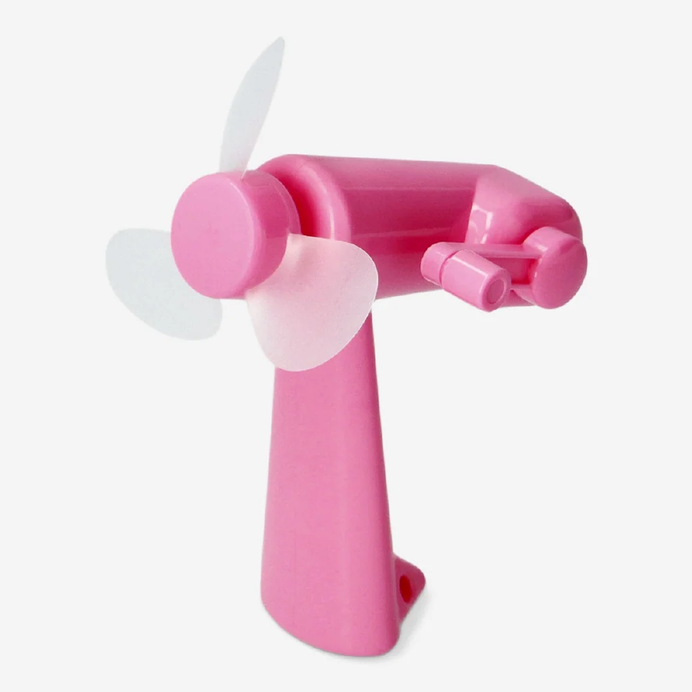 Ventilatore portatile rosa