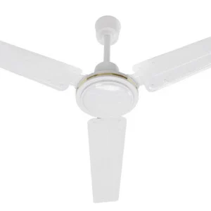 Ventilatore da Soffitto con 3 Pale Ø120 cm 5 Velocità Bianco