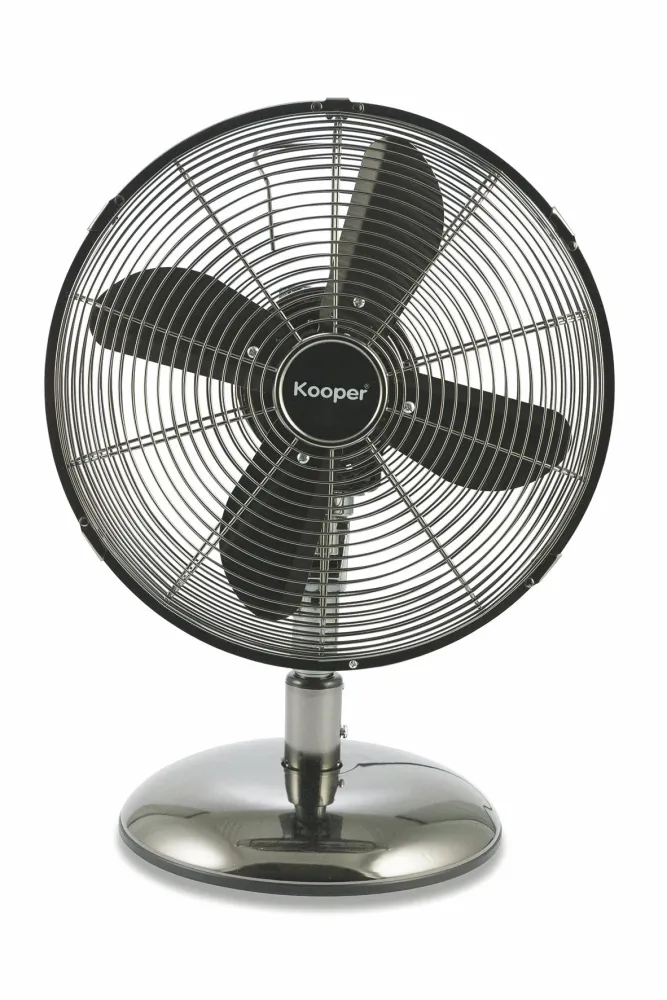 Ventilatore da Tavolo 30cm Oscillante 3 Velocità 35W Kooper Eolo Fumè