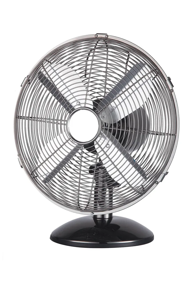 Ventilatore da Tavolo 30cm Oscillante 3 Velocità 35W Kooper Eolo Fumè