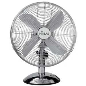 Ventilatori Niklas Newage Chrome tavolo. Prezzo per Pezzo.
