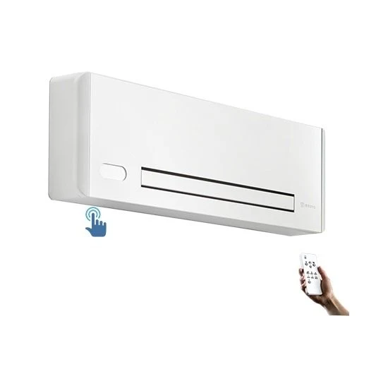 Ventilconvettore Fan Coil Innova Filomuro Parete Slim SW800 2,62 Kw Telecomando e Gruppo Valvole Inclusi Attacchi DX