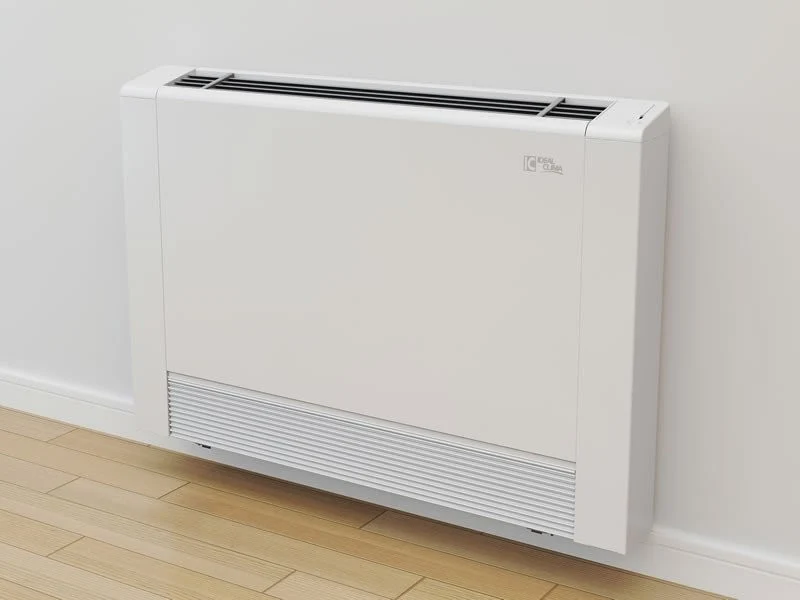 Ventilconvettore Ideal Clima Fancoil Slim Pavimento Skudo Inverter DC 250 Cod. TSM02D - Con Comando Incluso