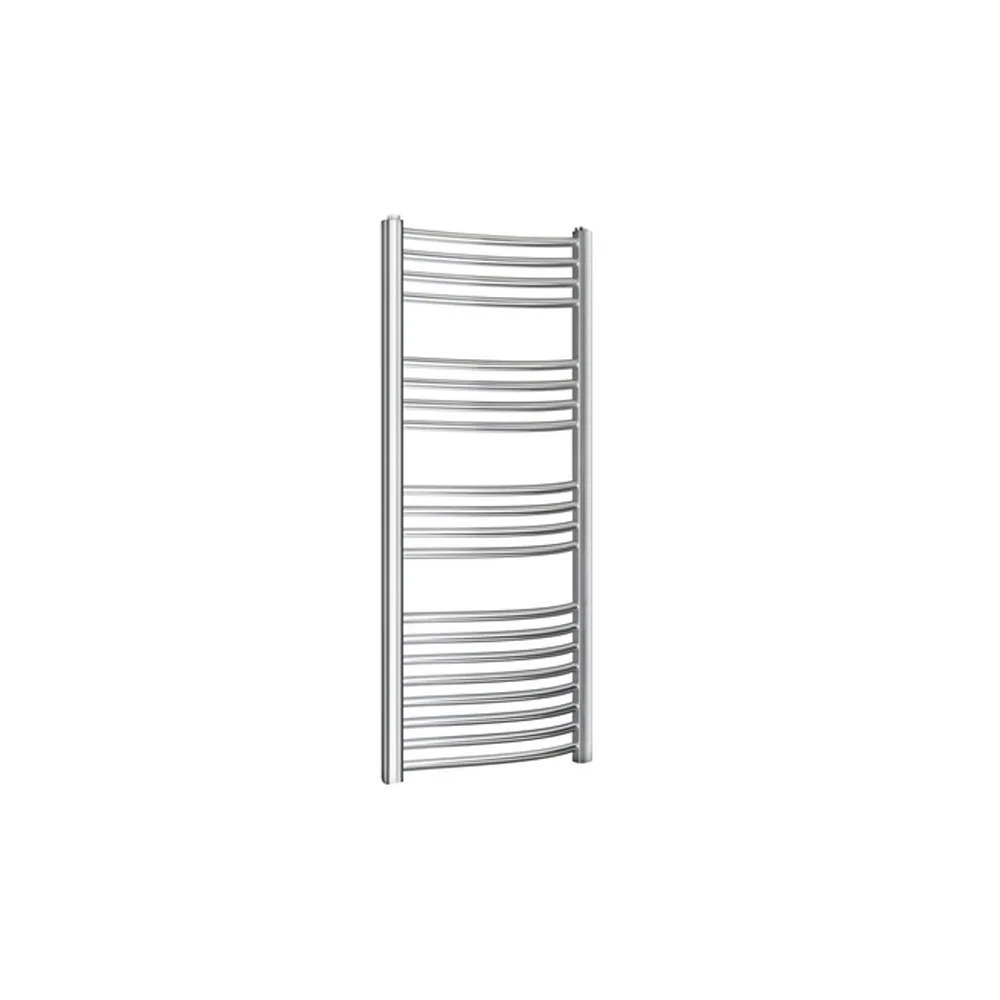 Versione Outlet - Termoarredo bagno linea Kalura cromato dritto h. 800 interasse 400 mm