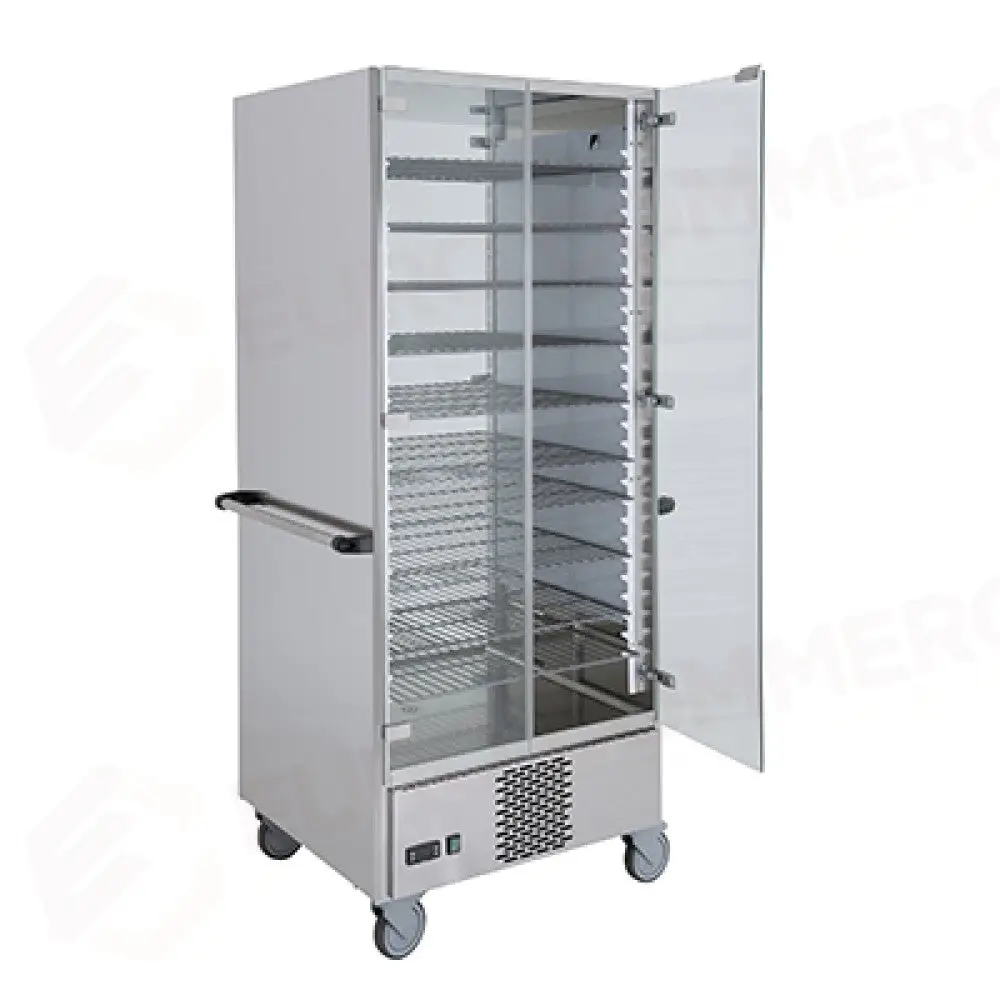 VETRINA ESPOSITIVA REFRIGERANTE DOTATA DI GRIGLIE - 3370GS - METALCARRELLI