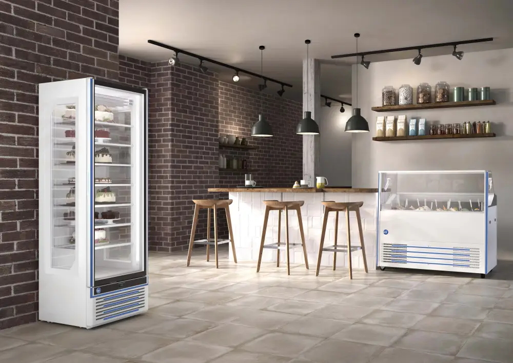 VETRINE E BANCHI REFRIGERATI PER GELATI E SURGELATI - GLEE GLASS 43 - IARP