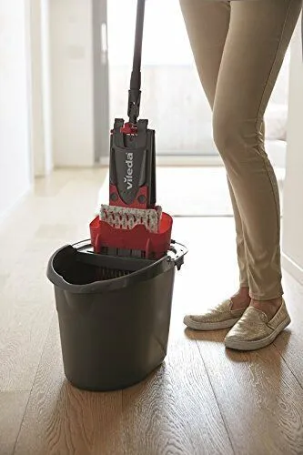 Vileda Revolution Box Sistema Lavapavimenti 2 1 Set con Strizzatore e Secchio