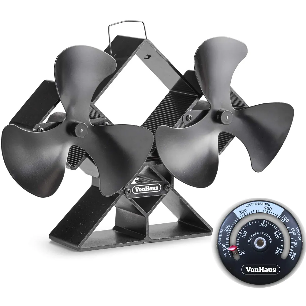 VonHaus Doppio Termoventilatore - Doppie Lame per una Maggiore Circolazione...