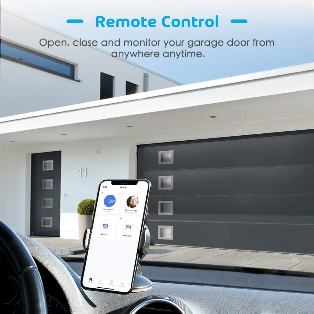 Wifi Apriporta Garage Door Opener Smart 18,8 x 11,7 x 4,5 cm, Bianco