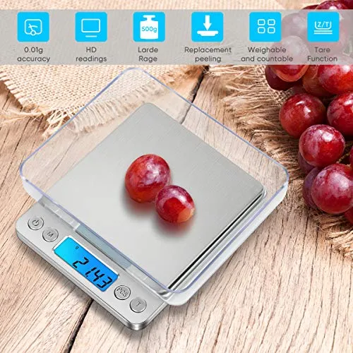 XINYU Portatile Bilancia Cucina,Intelligente Bilance per...
