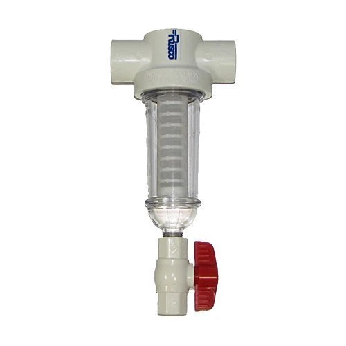 Filtro Multistadio Rusco/Vu-Flow - NT100-100P - 1" 100 Rete PVC Spin Down Sediment T-Style Water Filter