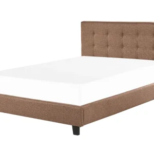 Certificato Classe ++ Fabric EU Doppio Size Waterbed Brown LA ROCHELLE
