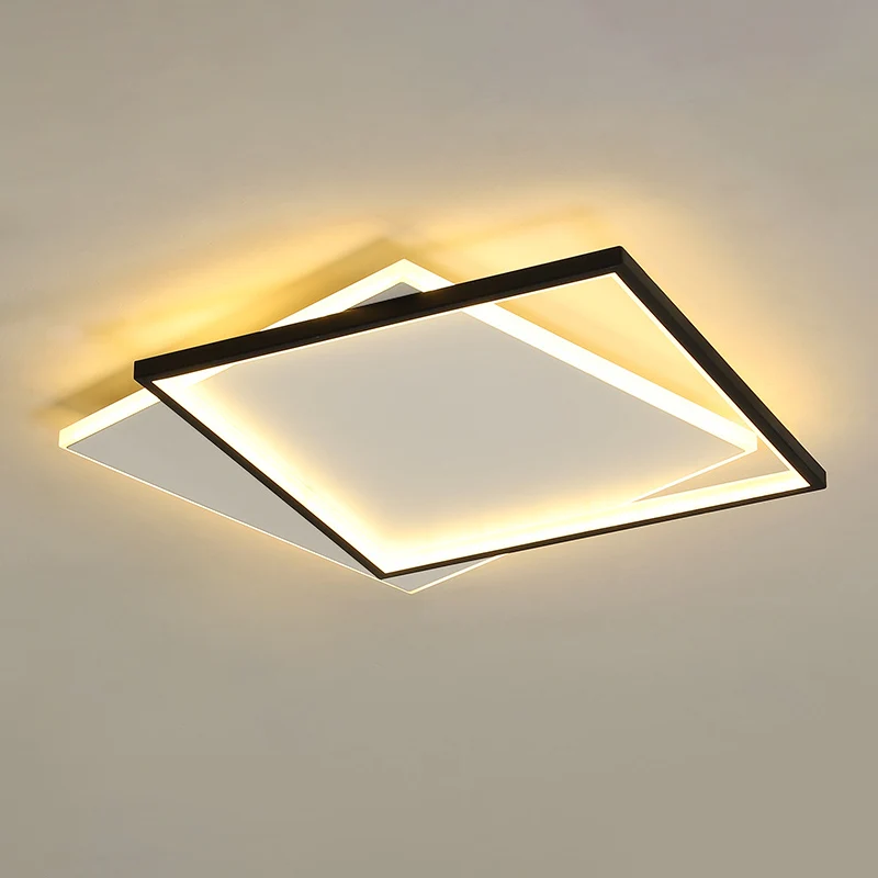 Forno da Incasso con Microonde Doppia illuminazione da soffitto LED nera acrilico rotonda/quadrata/rettangolare con montag...