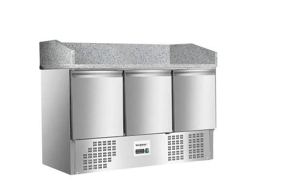 bergman BASICLINE 800 tavolo refrigerante per pizza Compatto 3 porte - 580 l 65794