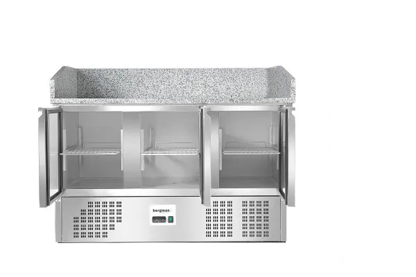 bergman BASICLINE 800 tavolo refrigerante per pizza Compatto 3 porte - 580 l 65794