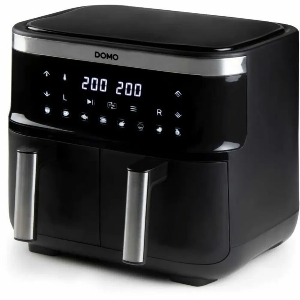 Friggitrice ad Aria DOMO Nero 2850 W 8 L