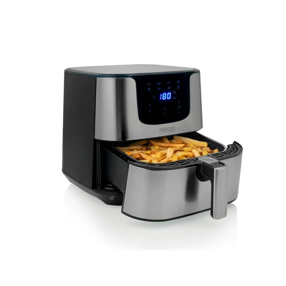 Friggitrice ad Aria Princess 182060 1700 W 5,5 L Argentato