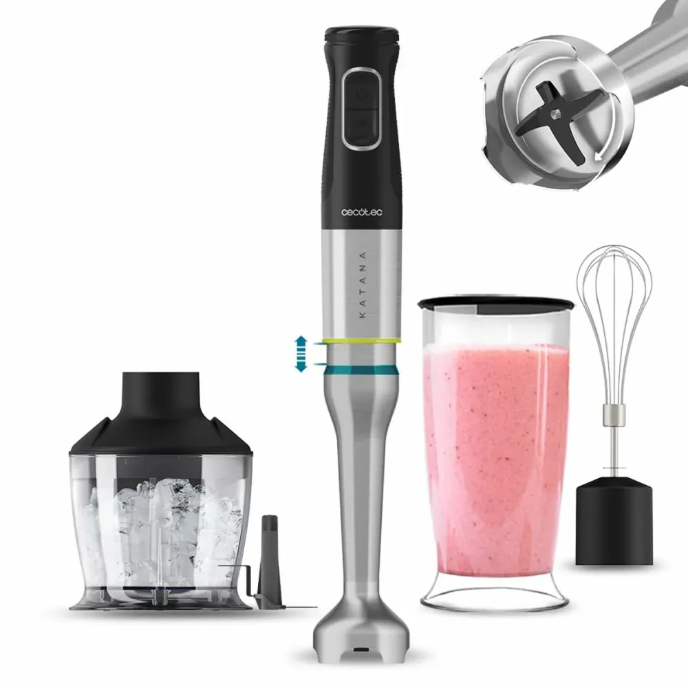 Frullatore ad Immersione Cecotec Katana 12 Chop B Nero 1200 W