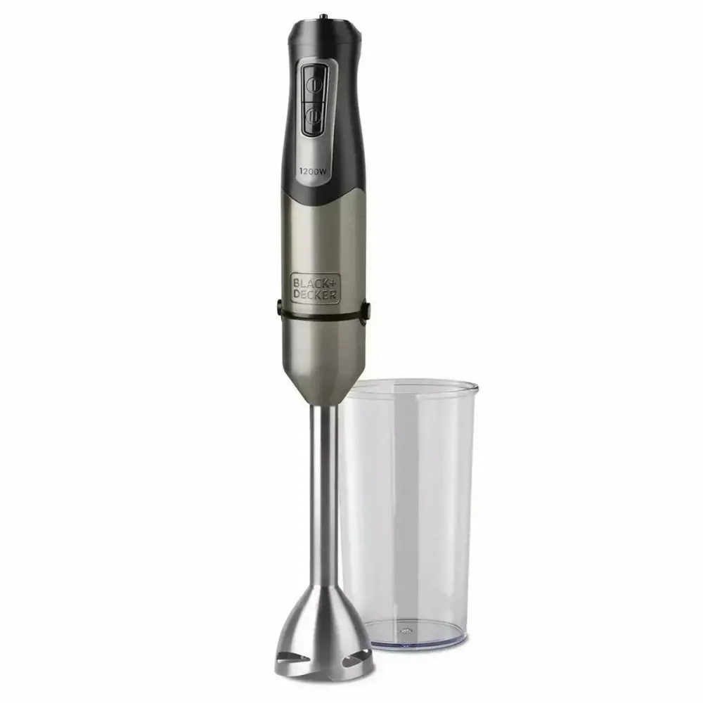 Frullatore ad Immersione Nero notte & Decker BXHB1200E