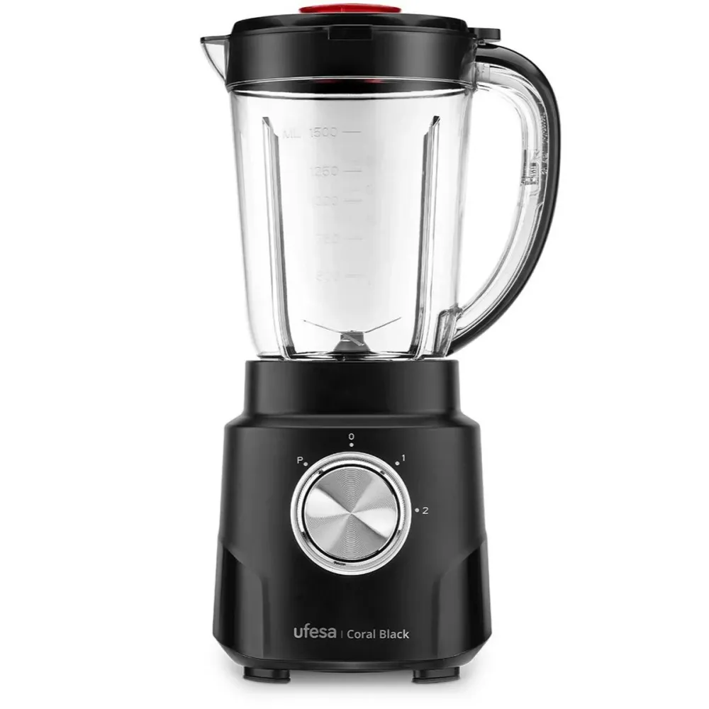 Frullatore UFESA SALMONATO BLACK Nero 600 W 1,5 L