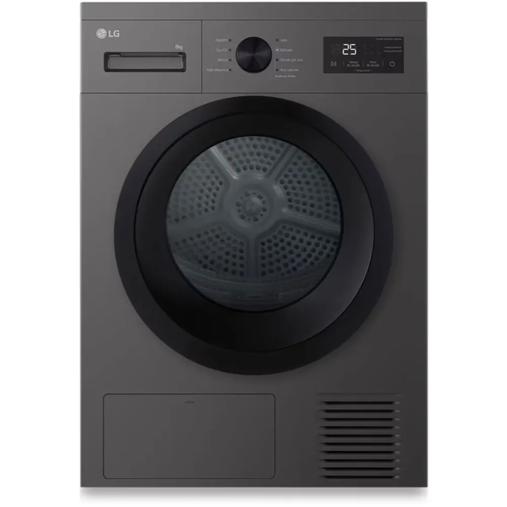 Asciugatrice LG RHA1008NDK 8 kg con Tecnologia Inverter